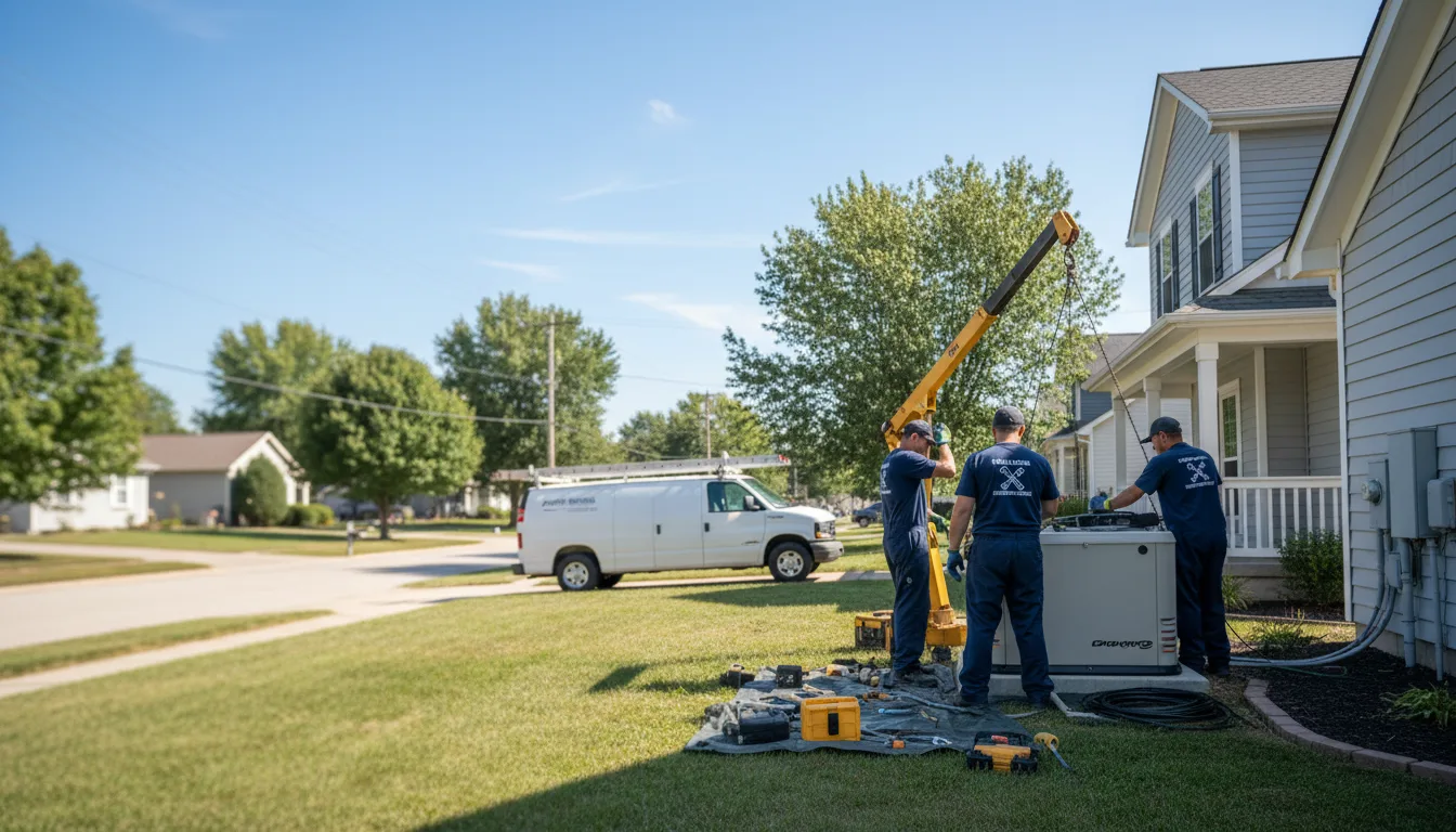 Generator Installation in Hunter, OK near me